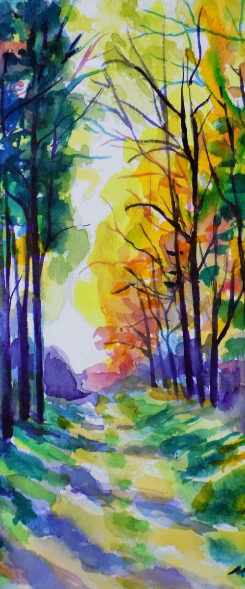 Autumn path III by Maja Grecic