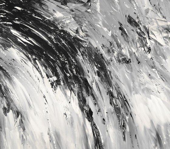 Black And White Abstraction F 1