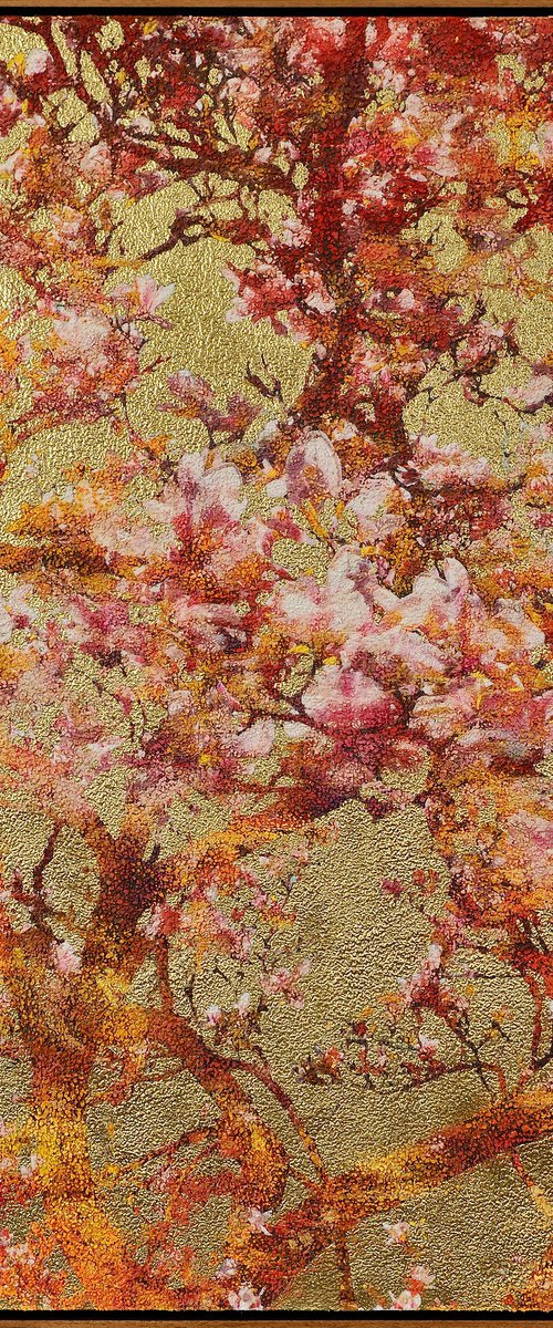 Deconstructed Yellow & Gold by Karin Vermeer