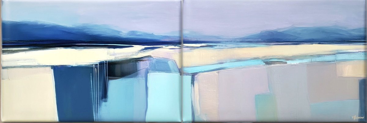  Northern Wind Landscape #4 By V+V Kniazievi, 118 X 39, Artwork For Sale On Artfinder