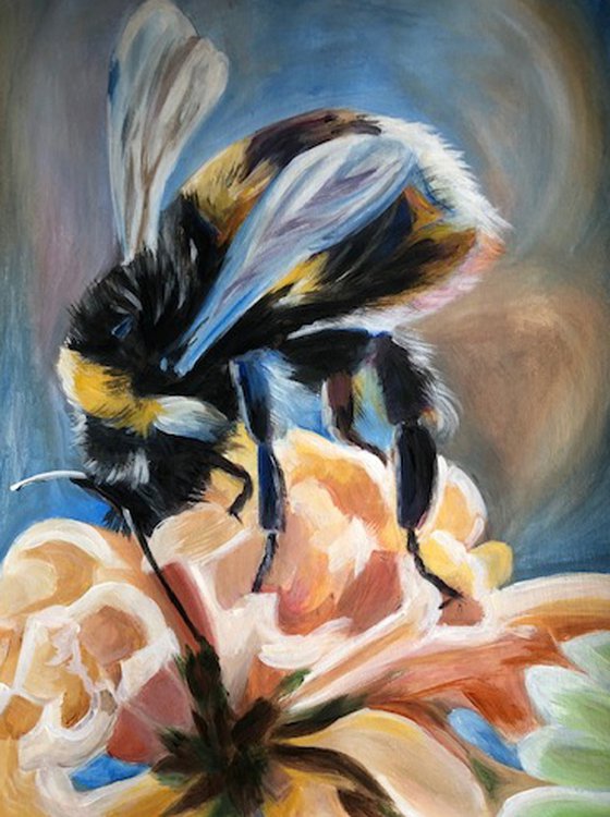 Bumble Bee on Blossom