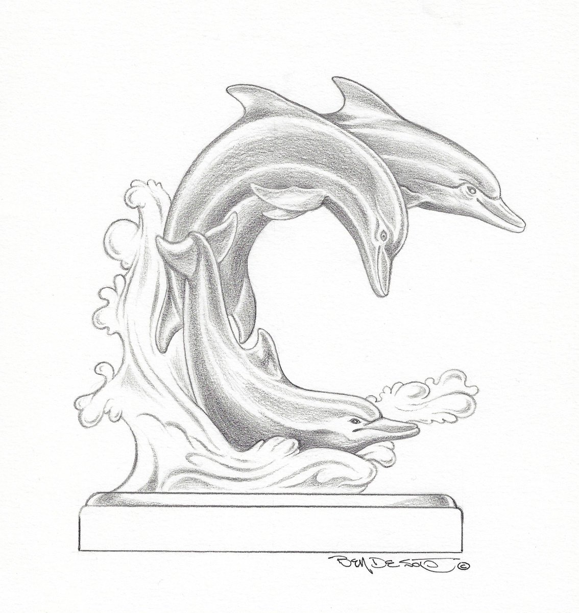 Dolphins by Ben De Soto