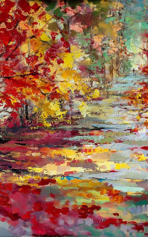 'Red Autumn' by Ewa Czarniecka