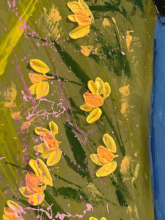 Mother Daughter Original Painting