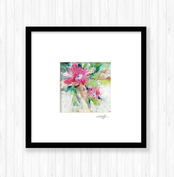 Floral Daydream 10 - Floral Watercolor Painting by Kathy Morton Stanion