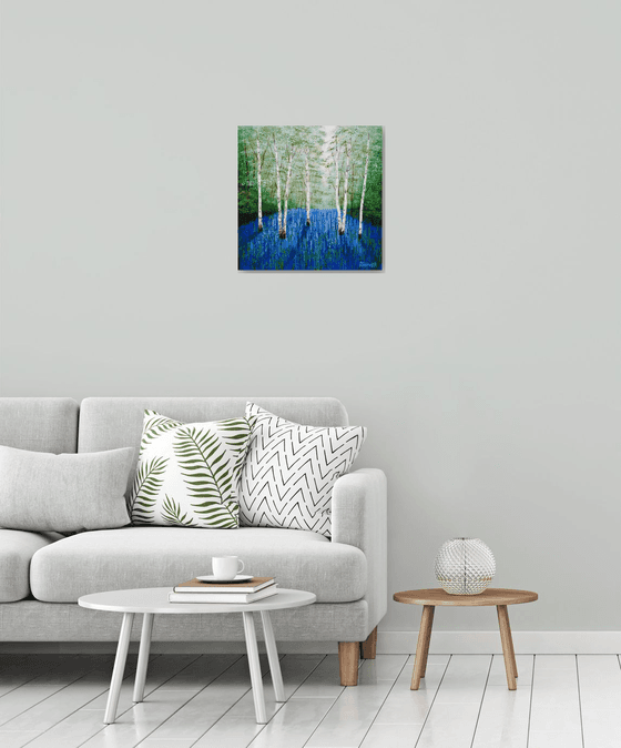 Birch Wood Blue