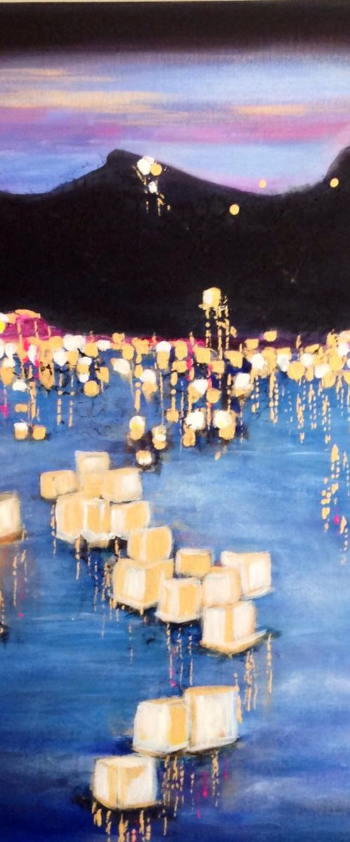 Floating Lanterns by Michelle Carolan