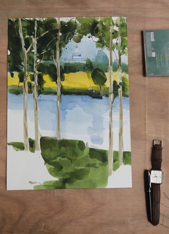 Yellow green composition 1