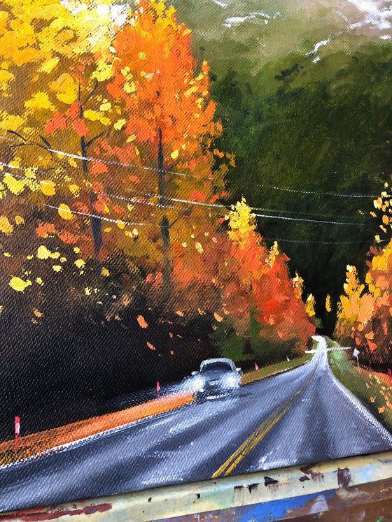 Autumn road