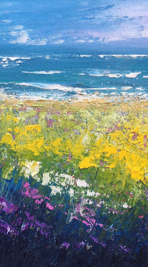Heather and Fox Gloves by Laure Bury