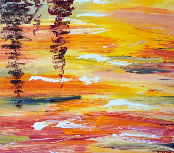 Romantic Evening Landscape D 1