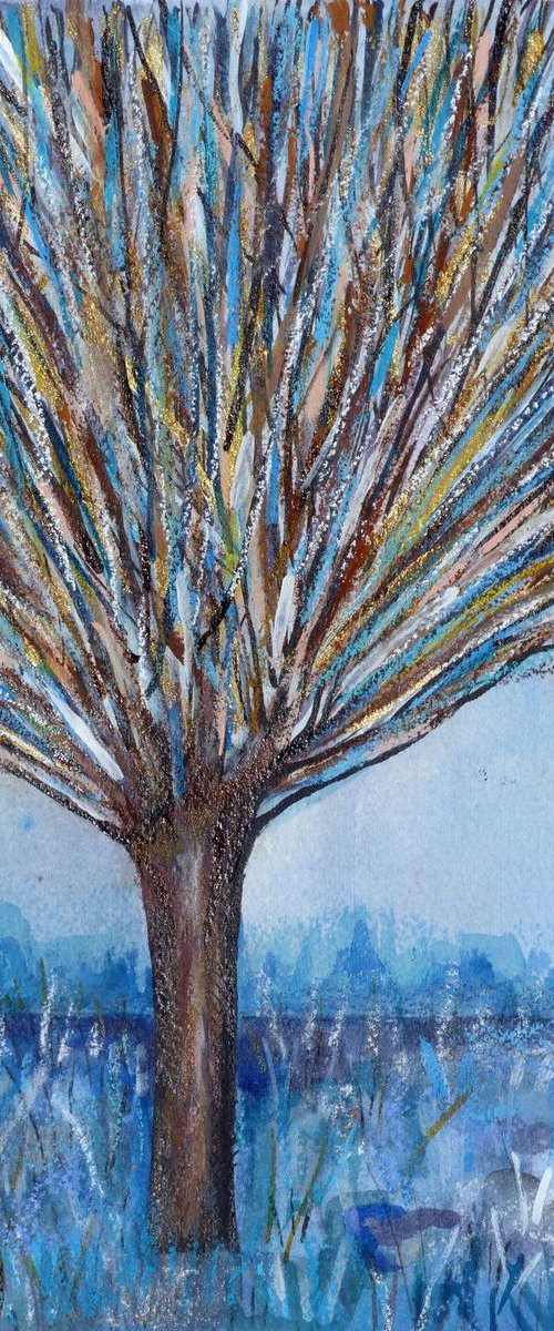 Spring tree by Elizabeth Vlasova