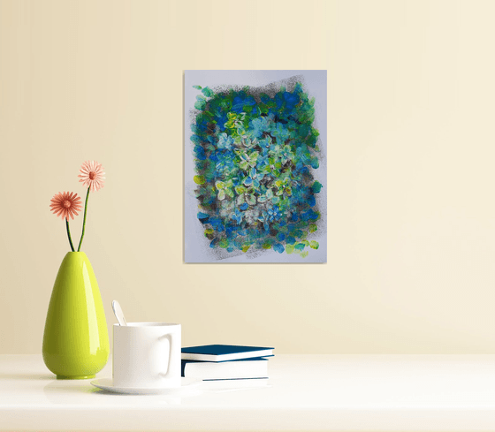 Abstract Hydrangea