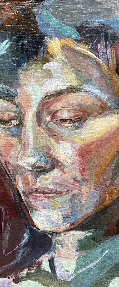 Self portrait II by Nicola Tremain
