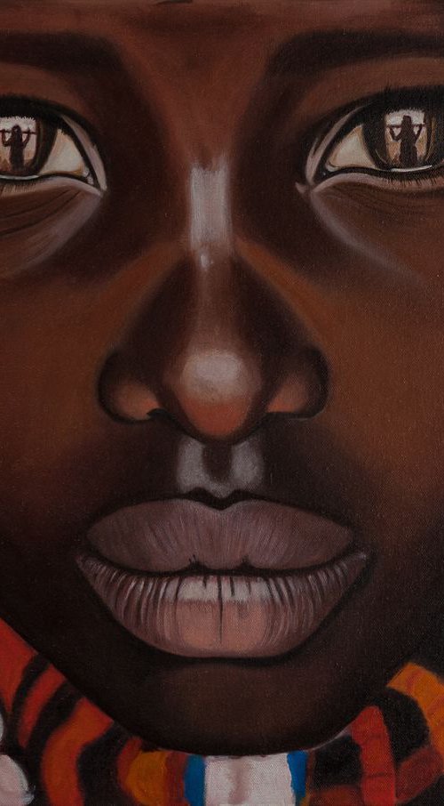 African Girl by Caroline Millott