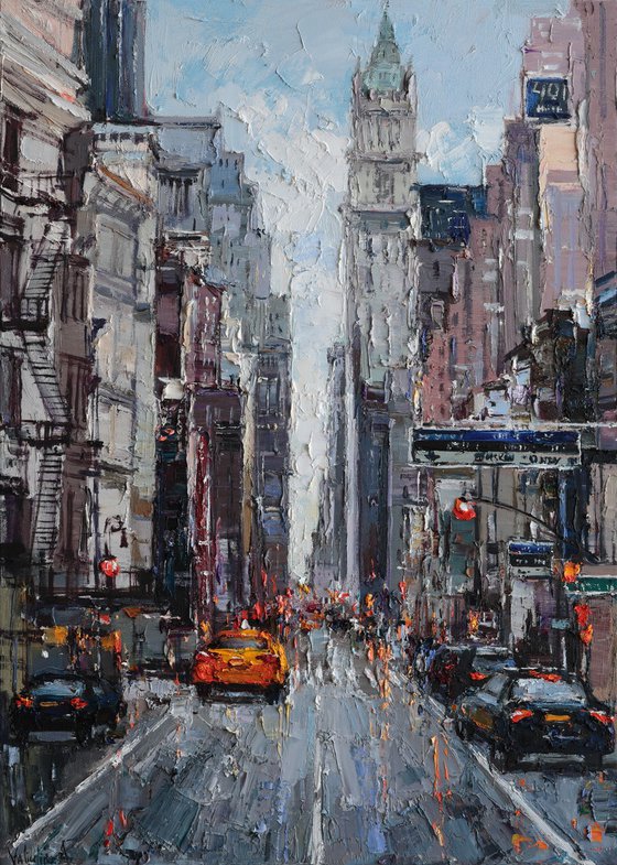 City Street Reflections