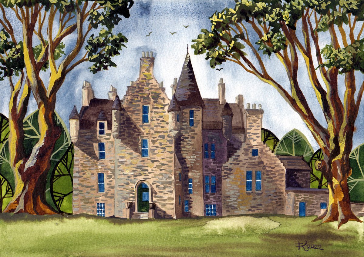 Kilberry Castle, Scotland by Terri Kelleher