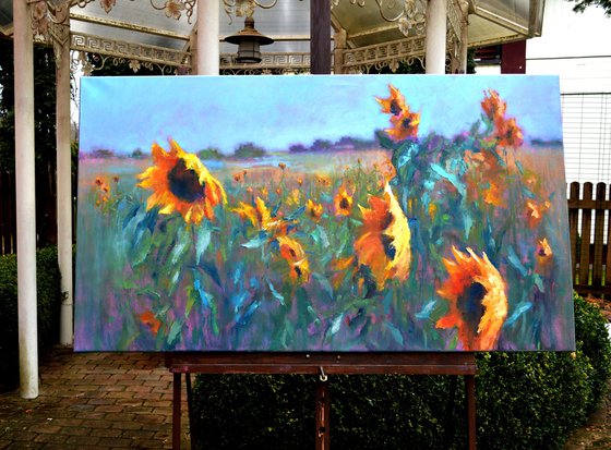 Sunflowers 97X170