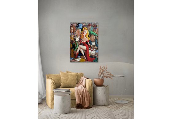 Lady in Red sings Jazz