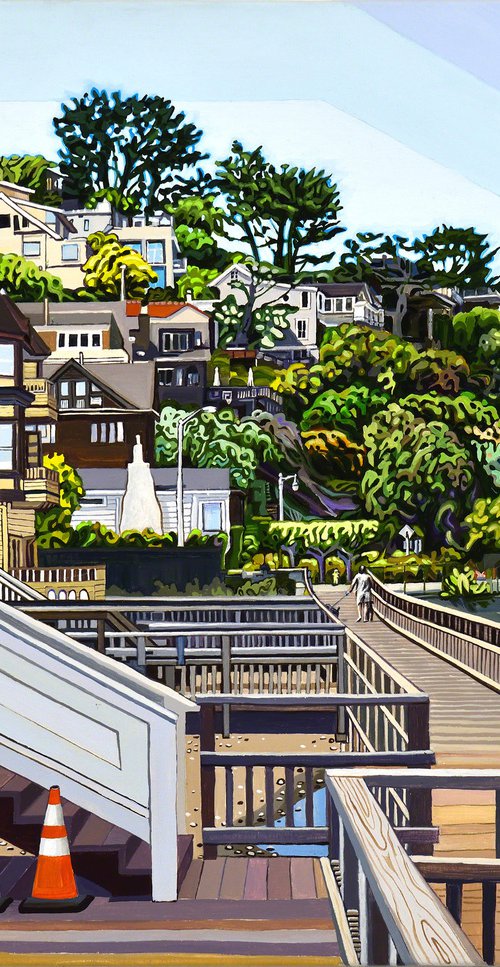 Sausalito Waterfront by Alex Nizovsky