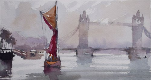 Sailing by Goran Žigolić Watercolors