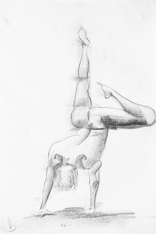 Untitled (handstand) by Gordon T.