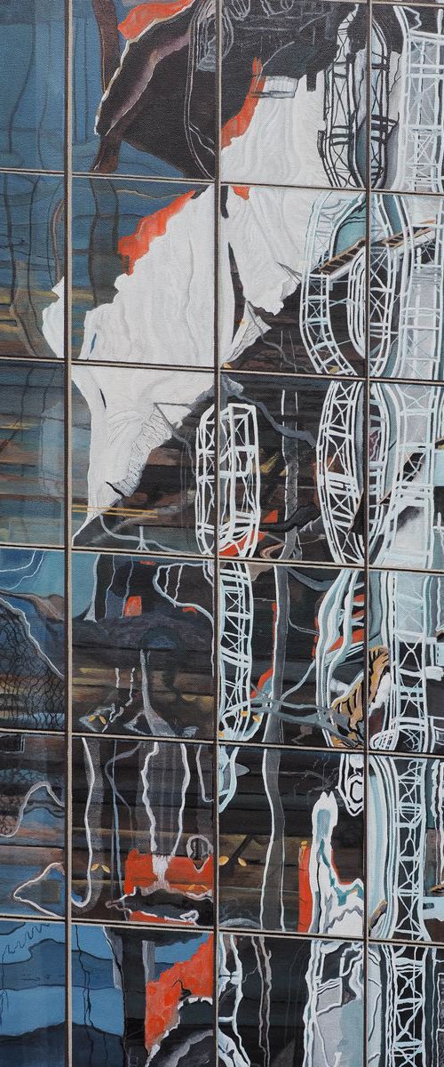 Hudson Yards Reflection 2 by Steven Fleit