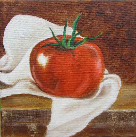 Ripe tomato 20x20cm