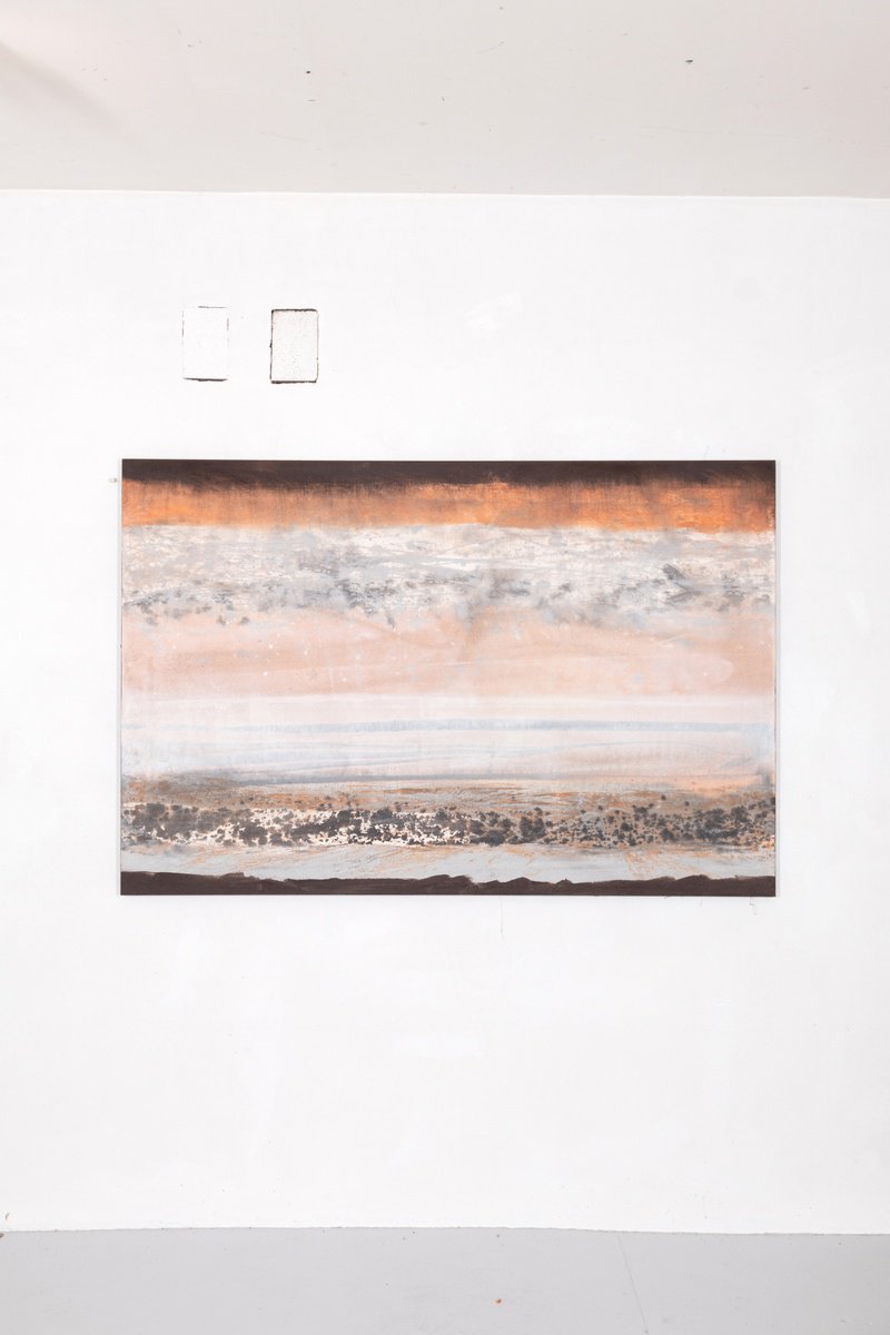 Abstract Acrylic Painting By Rokas Berziunas, 71 X 47", No. 24-99, Original Artwork