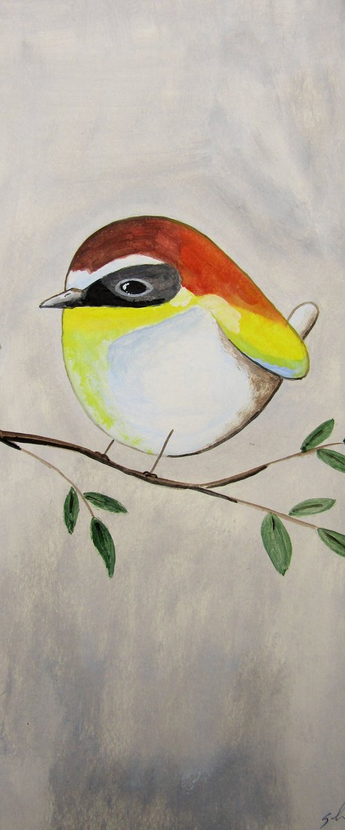 The European bee-eater (Merops apiaster) bird by Silvia Beneforti