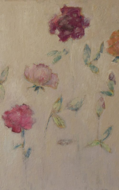 Rose garden by Elena Zapassky