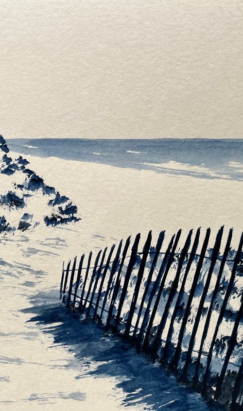 Plage des Landes by Cadiou Frederic