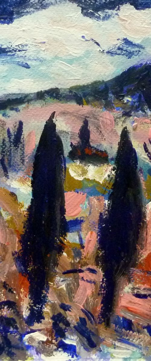 le soir sur la Sainte Victoire by Pierre-Yves Beltran