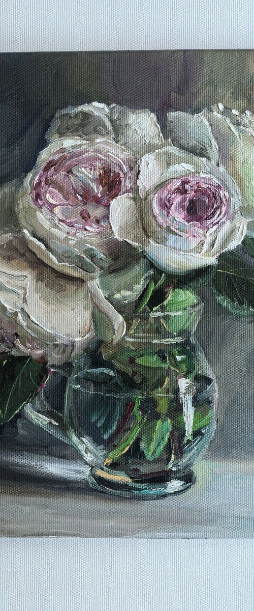 Pink roses by Leyla Demir