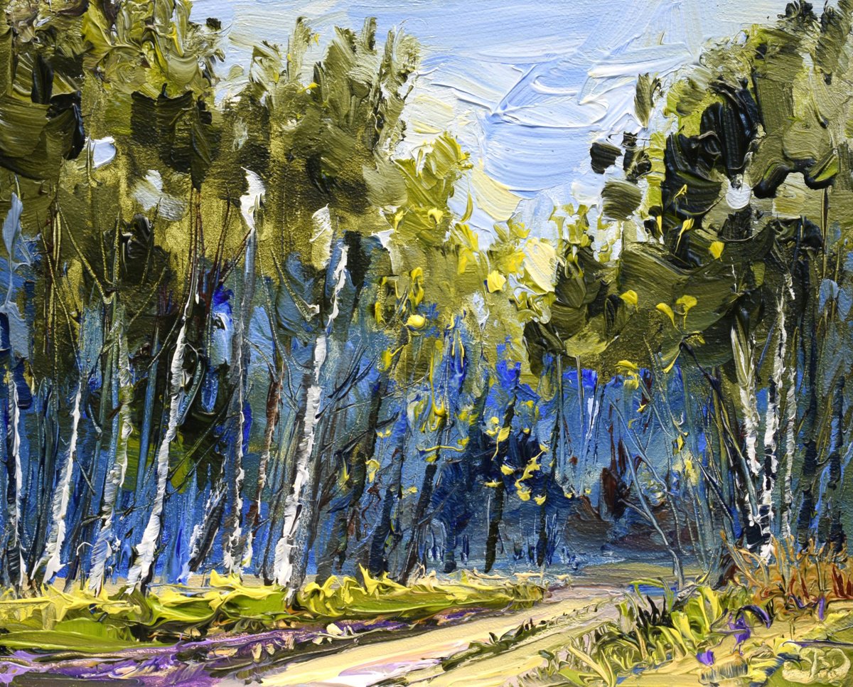 Hidden Path By Sonja Brussen, 8 X 7, Artwork For Sale On Artfinder