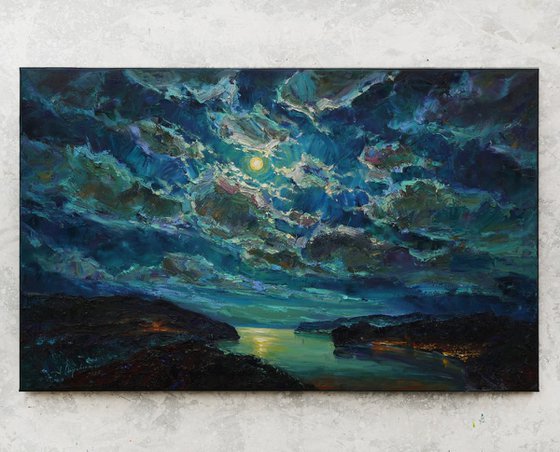 Night over the bay