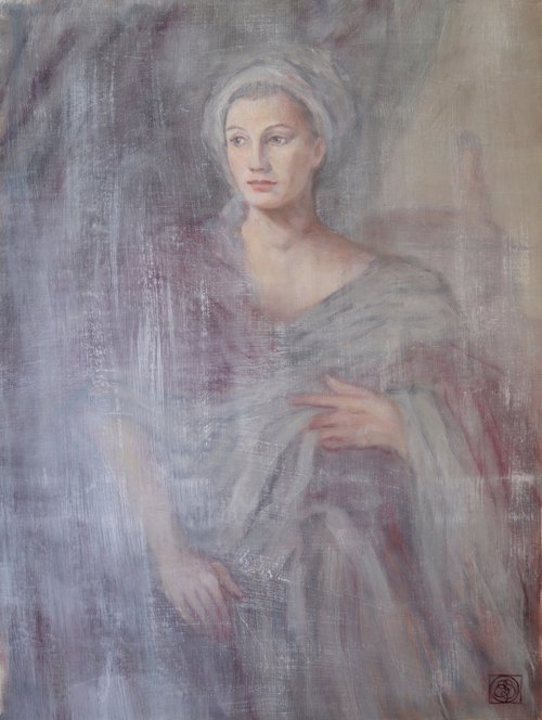 Portrait Allegorique (after Solimena) by Katia Bellini