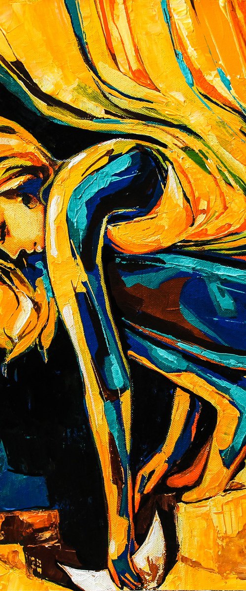 The betrayal of Moon by ARTIST GURDISH PANNU
