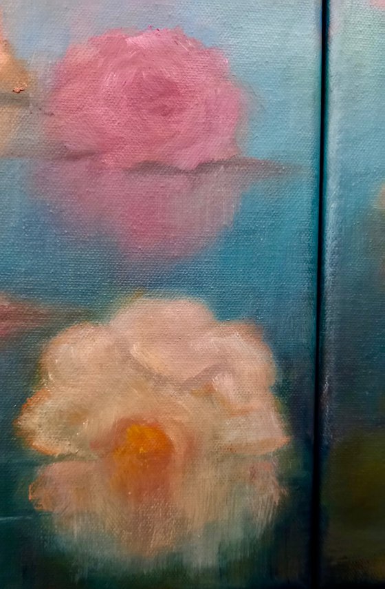 Roses Reflecting