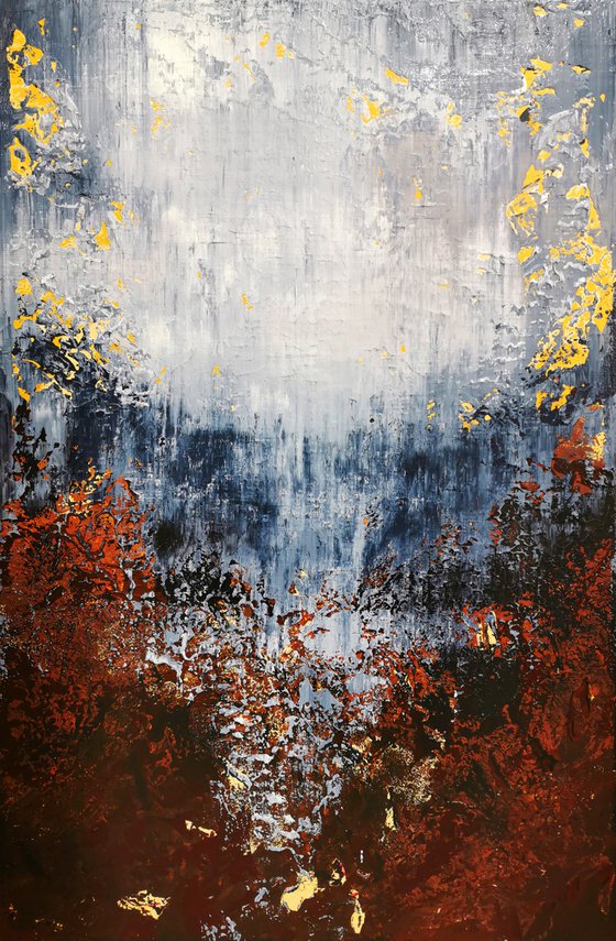 150x100cm. / abstract painting / Abstract 1208