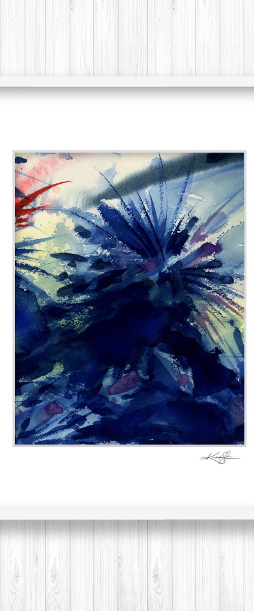 Organic Dream 2 - Abstract Floral art by Kathy Morton Stanion by Kathy Morton Stanion