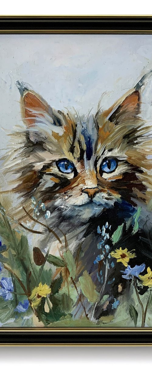 Maine Coon. Cat. by Vita Schagen