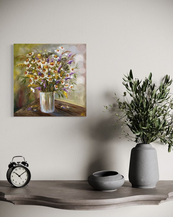 A bouquet of daisies