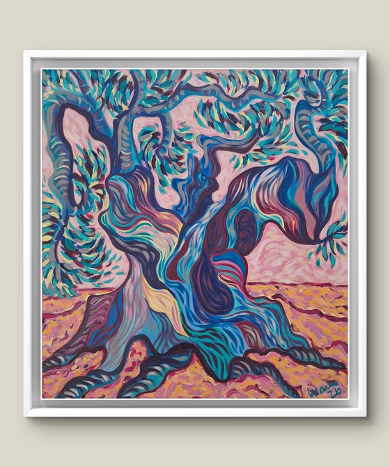 Shimmering Granada Olive Tree