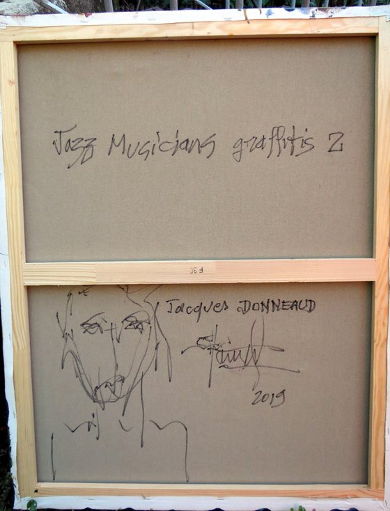 JAZZ MUSICIANS GRAFFITIS 2