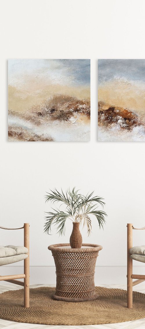 Nature day, 140x70 by Abbie