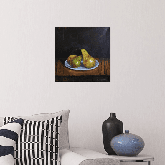 Still life # 2. Pears.