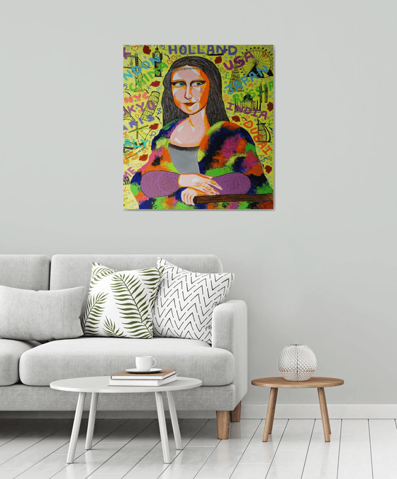 Monalisa !! Pop Art !!