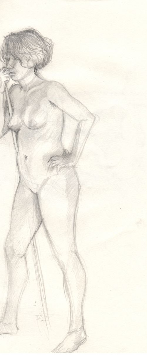Sketch of Human body. Woman.23 by Mag Verkhovets