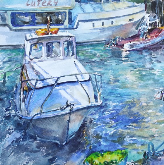 Yachts In The Sea